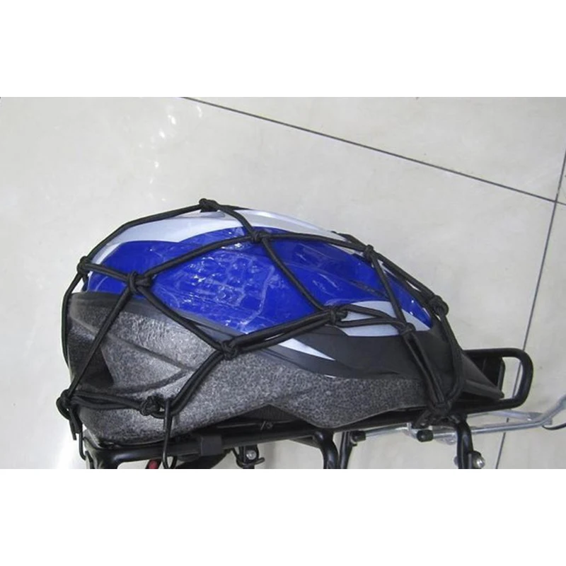 40*40 см сверхпрочный эластичный мотоцикл Чемодан шлем с сеткой держатель сетка