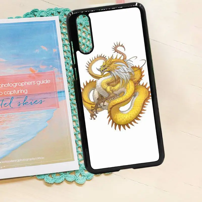

Retro art chinese Dragon Phone Cases PC for iPhone 11 12 pro XS MAX 8 7 6 6S Plus X 5S SE 2020 XR