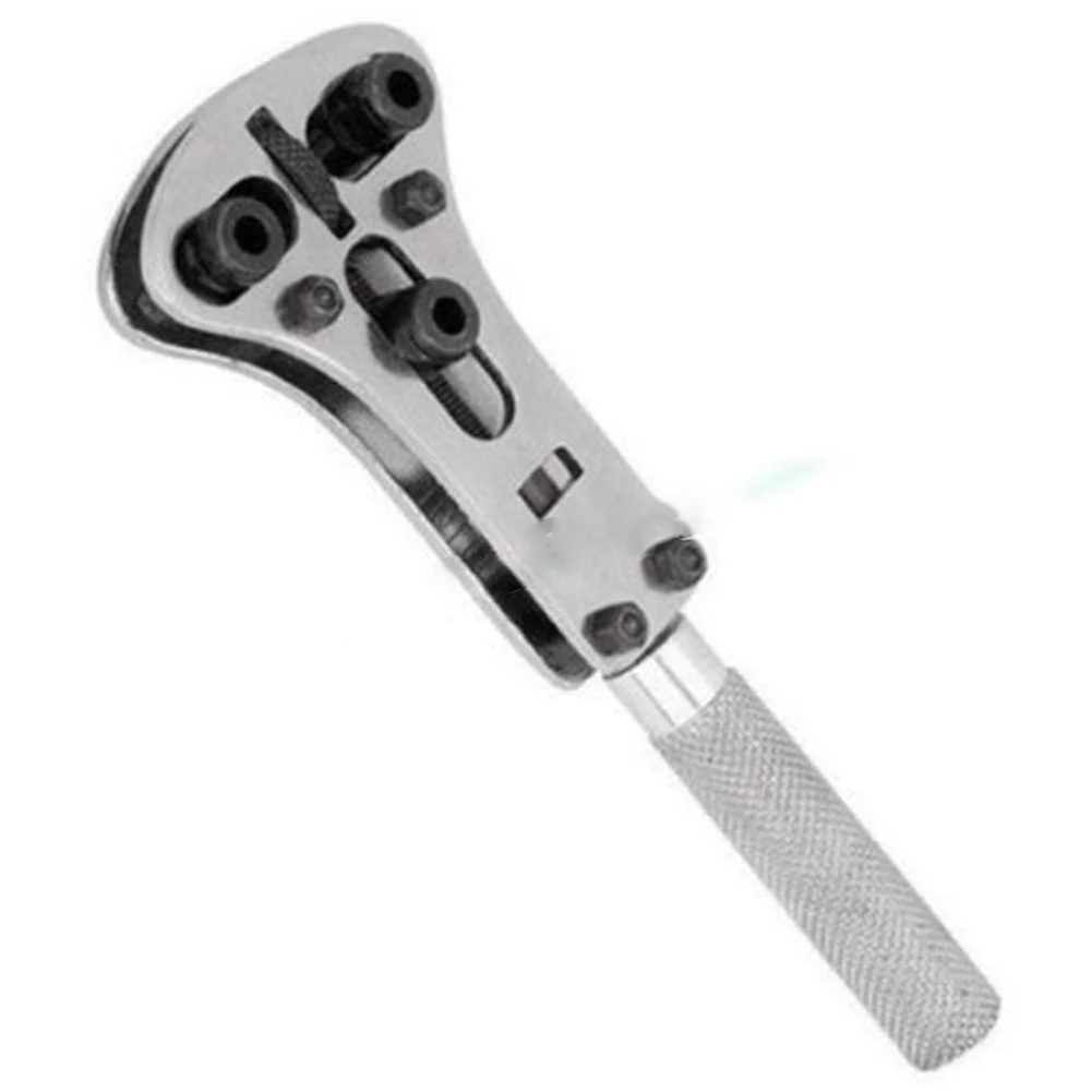 Watch Repair Tools Kit Wrist Watch Case Opener Adjustable Screw Back Remover Wrench Repair Tool Watch Case Opener Wrench Watch