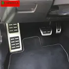 Накладки на педали автомобильные AT MT, накладки на педали газа для Skoda Kodiaq LHD 2016 2017 2018 2019 2020 2021