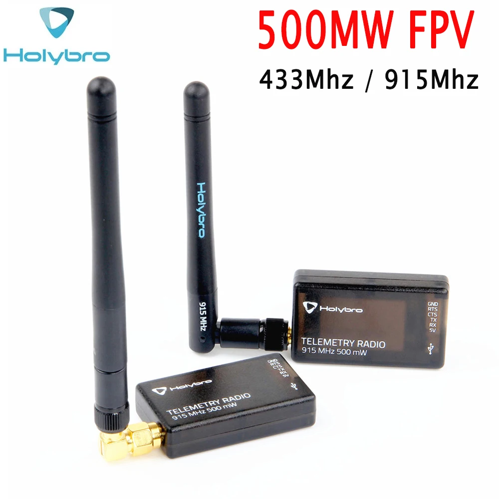 Холибро 433 МГц 915 500 МВт трансивер Радио телеметрический набор V3 для PIXHawk 4