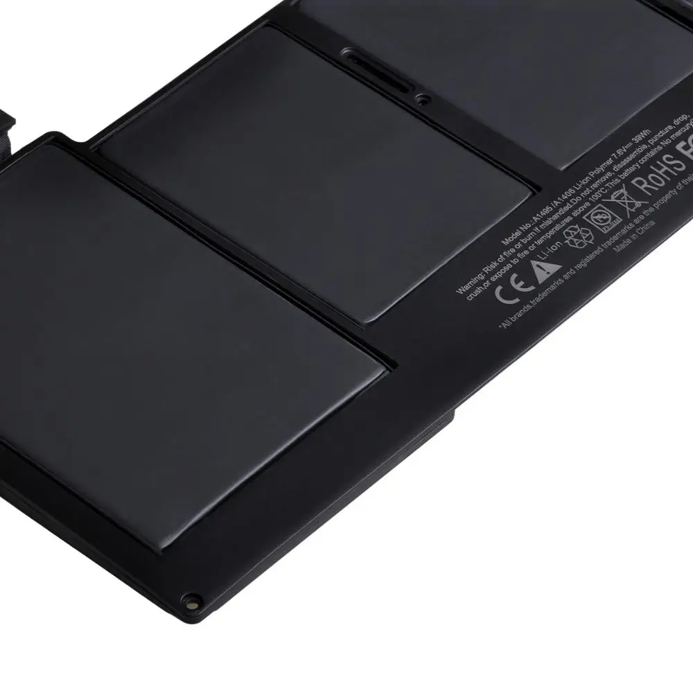 Аккумулятор для ноутбука A1406 A1495 Apple MacBook Air 11 дюймов A1370 Mid 2011 и A1465 (2012-2015) 39WH 7 6 В |