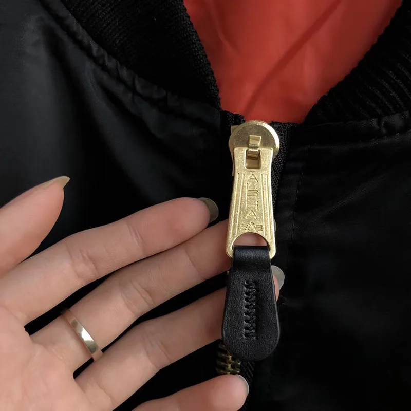 Куртка-бомбер MA-1 с вышивкой Повседневная Верхняя одежда для мужчин и женщин