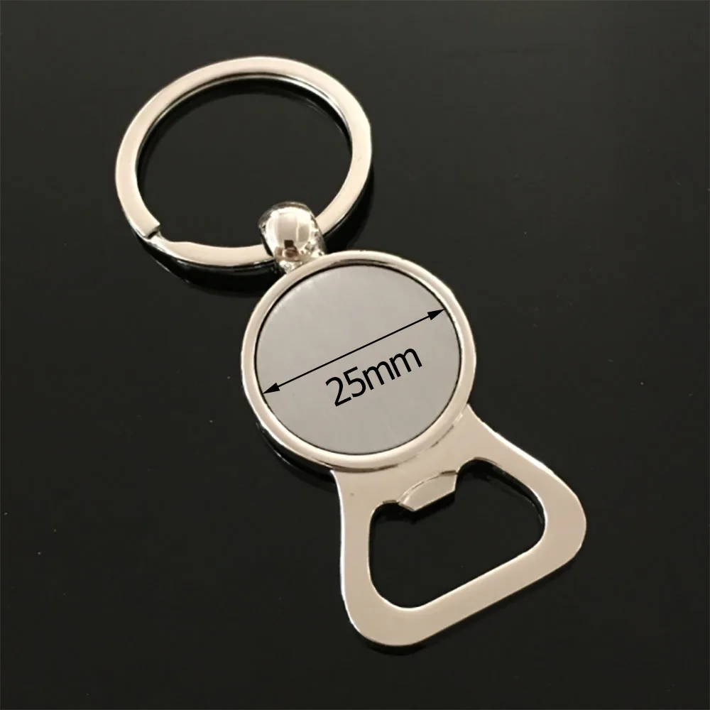10/20/50Pcs Metal Bottle Opener DIY Cabochon Cameo Blank Base Setting Epoxy Sticker Bar Home Wine Opener Tools Making
