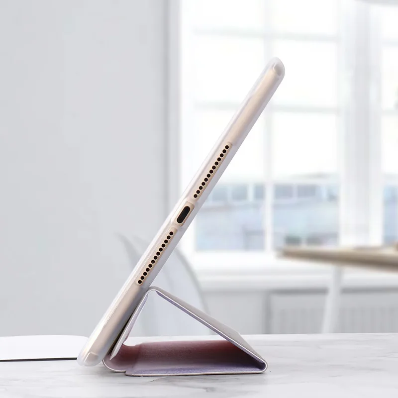 Новый чехол для iPad 9 7 2017/2018 тонкий Air 2 1 Pro 10 5 3 сложения|Чехлы планшетов и