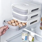 Ящик для хранения яиц, коробка для хранения в холодильнике, коробка для сохранения свежести, коробка для пельменей, бытовой держатель для яиц, Кухонный Контейнер для хранения еды