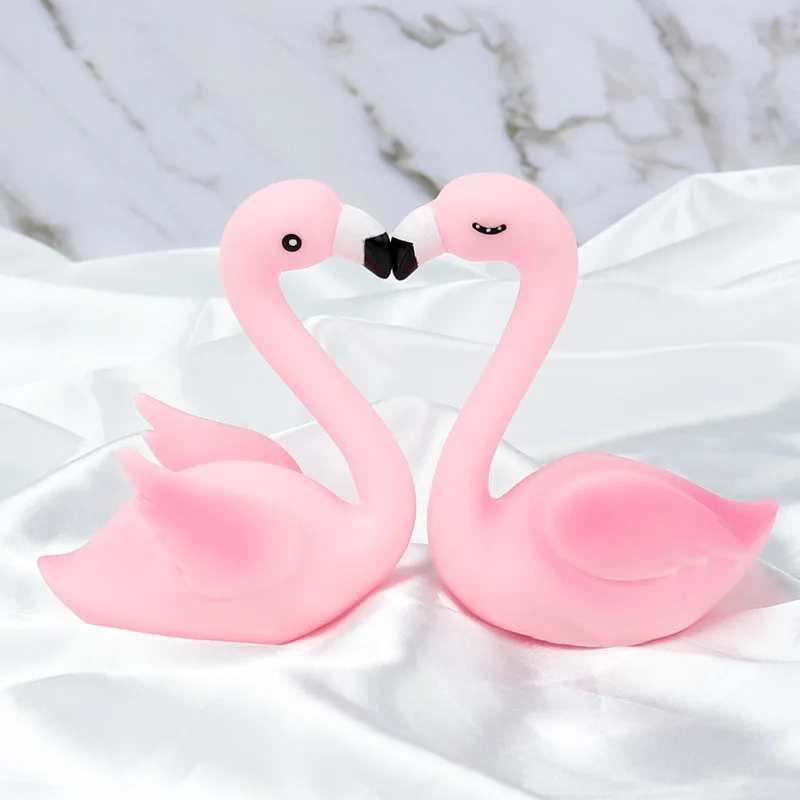 Летние футболки для девочек с Гавайи фламинго торта Детские тропический День