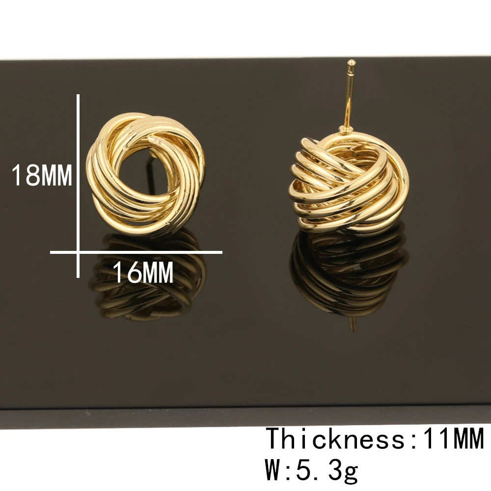 

WHSOK Choose 50Pcs Jewelry Accessories/DIY Part/Irregular Twisted Shapes/Earrings Stud/Hand Made/Jewelry Findings & Components