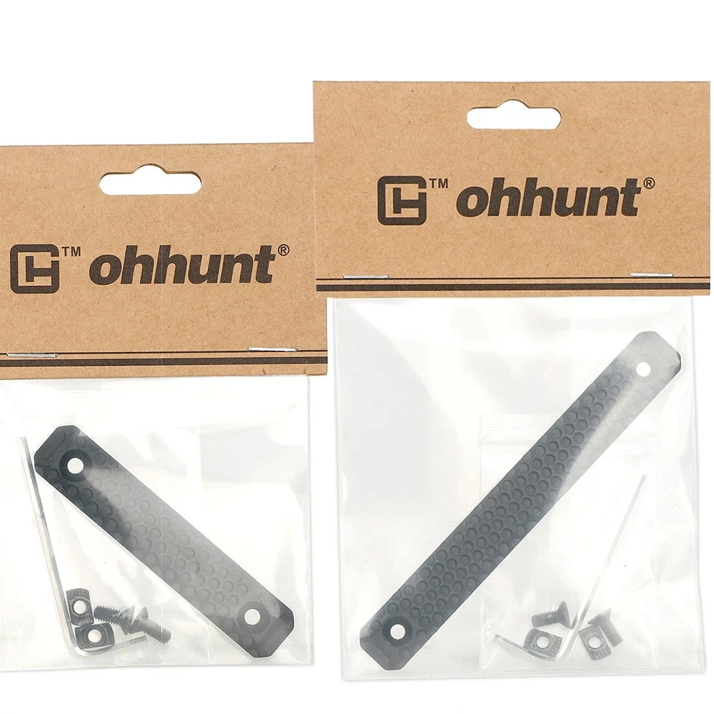 

ohhunt Aluminum Alloy RS CNC M-lok and Keymod Handguard Rail Cover Long and Short Version Hunting Softair Acessories