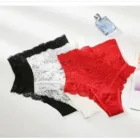 Нижнее белье женское эластичное Сетчатое, пикантные трусики-танга, дышащее удобное, большие размеры XXXL