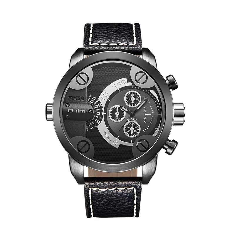 

Men's Watches Trendy Fashion Automatic Watches Cool Watches for Men Relojes Para Hombre Personality Dual Time Zone Men's Watches