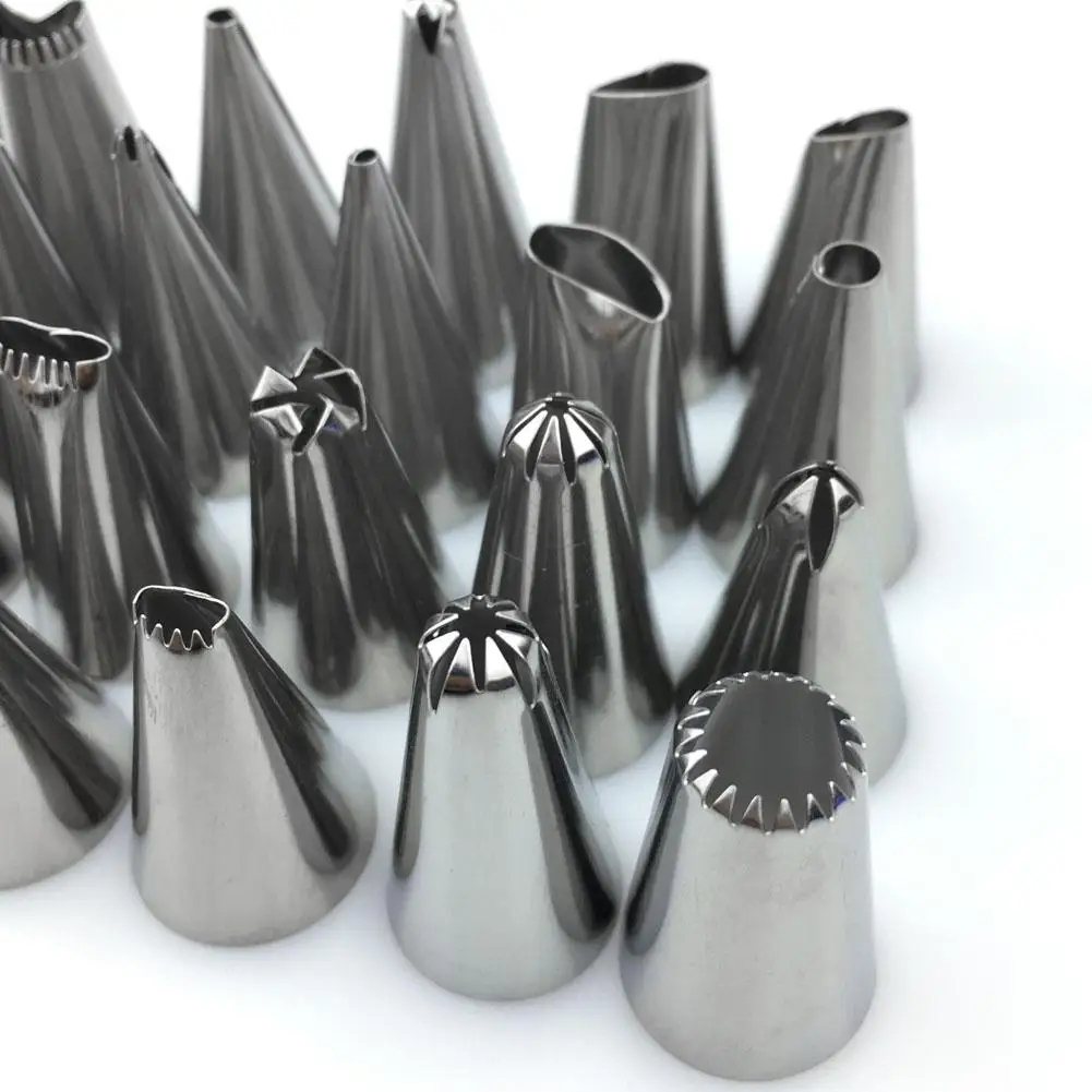 24 шт Сопла кондитерских изделий для сливочного масла набор сделай сам Сталь