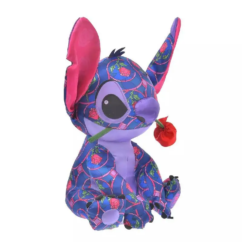 Disney-peluches de Lilo & Stitch para ni&ntilde;a, juguetes de peluche Kawaii de 38cm, almohada de felpa aut&eacute;ntica de edici&oacute;n limitada, mu&ntilde;eco de Lilo y Stitch, regalo para ni&ntilde;a-2