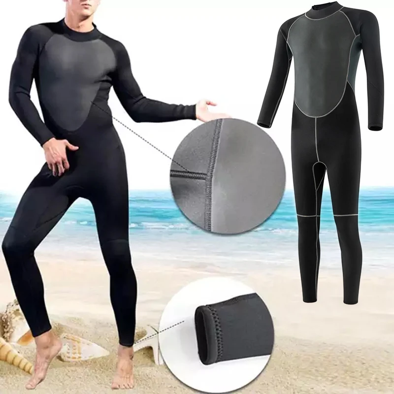 Swimming Suits Full Bodysuit Super Elasticity Diving Suit for Swimming Surfing Snorkeling WHStore