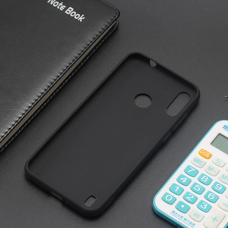 AMMYKI нескользящий цветной Защитный Мягкий Черный силиконовый чехол для телефона 6