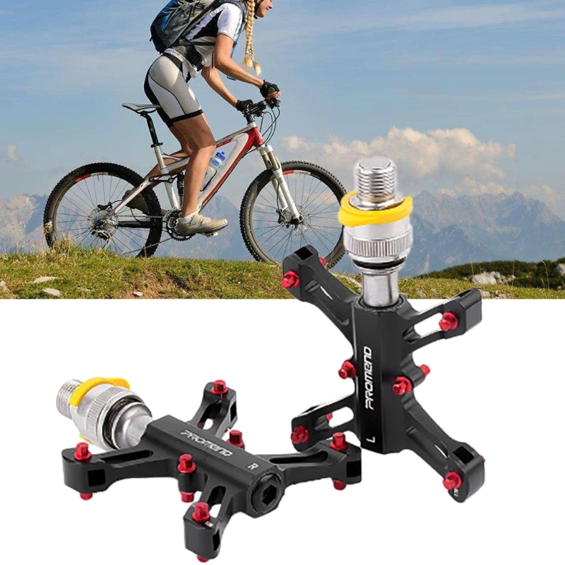 

Bicycle Pedals Platform Quick Release Road Bike Pedals Sealed Bearing Folding Bike Pedal Cycling Accessories