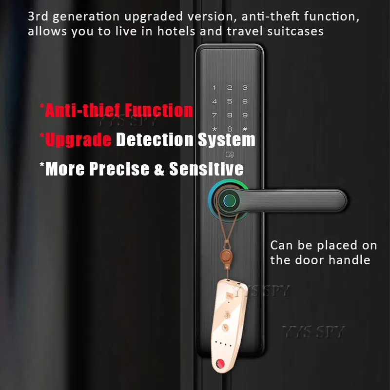mini 3nd generation anti spy camera detector mirror metal rf signal travel finder anti thief for gsm gps bug wireless hidden cam free global shipping
