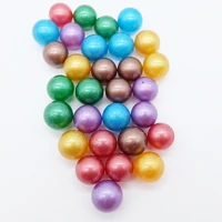 20 pcs glass ball cream cattle small marbles pat toys parent child beads console 16 mm game pinball machine of bouncing ball