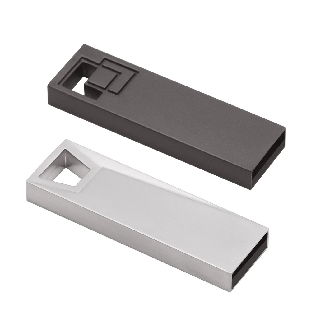 Металлическая usb 2 0 флешка персонализированная 128 Мб Классическая 4 ГБ 8 16