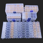 Застежки-карабины для изготовления украшений, сережек, фурнитура и инструменты, 1 коробка, крючки бисер