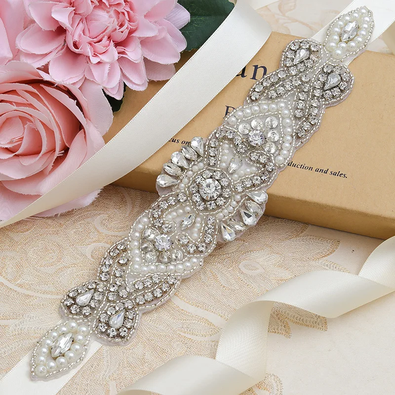 Свадебный пояс со стразами для свадебных платьев платье подружки невесты