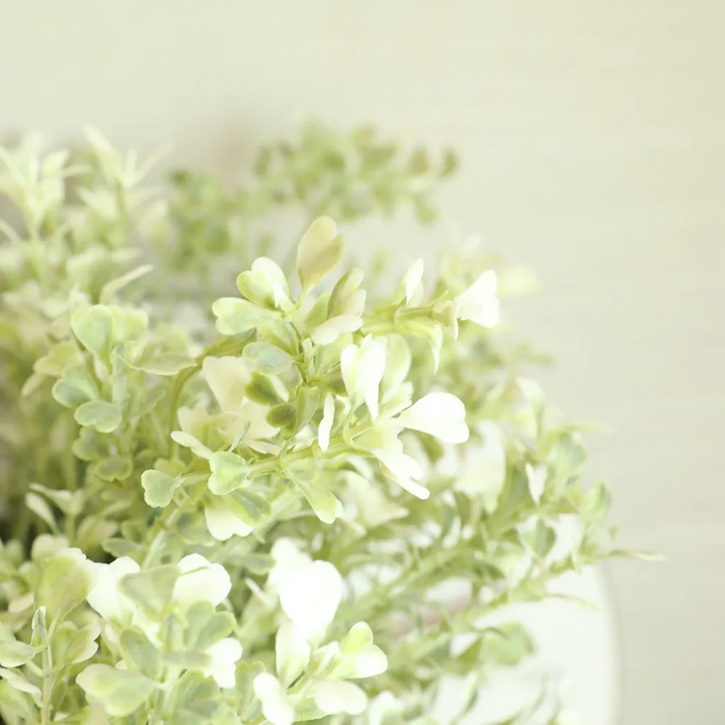 INS клевер искусственный цветок растение украшение небольшие свежие листья трава