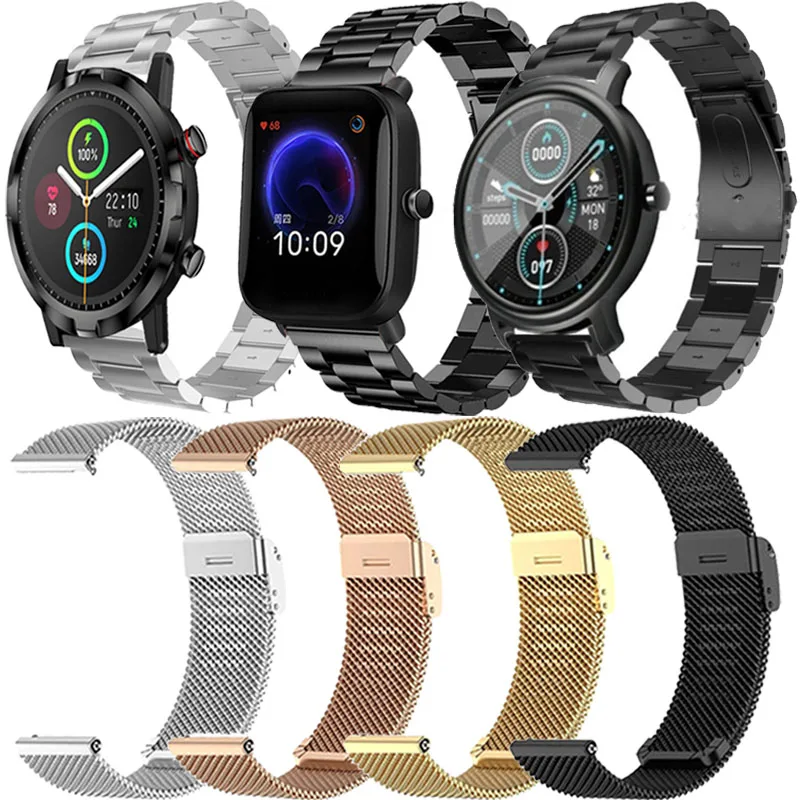 Миланский ремешок для Mibro Color X1 Lite Air браслет из нержавеющей стали | Электроника