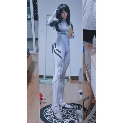 Комбинезоны аниме Ayanami RAI костюмы для косплея унисекс Женский костюм кошки Zentai |