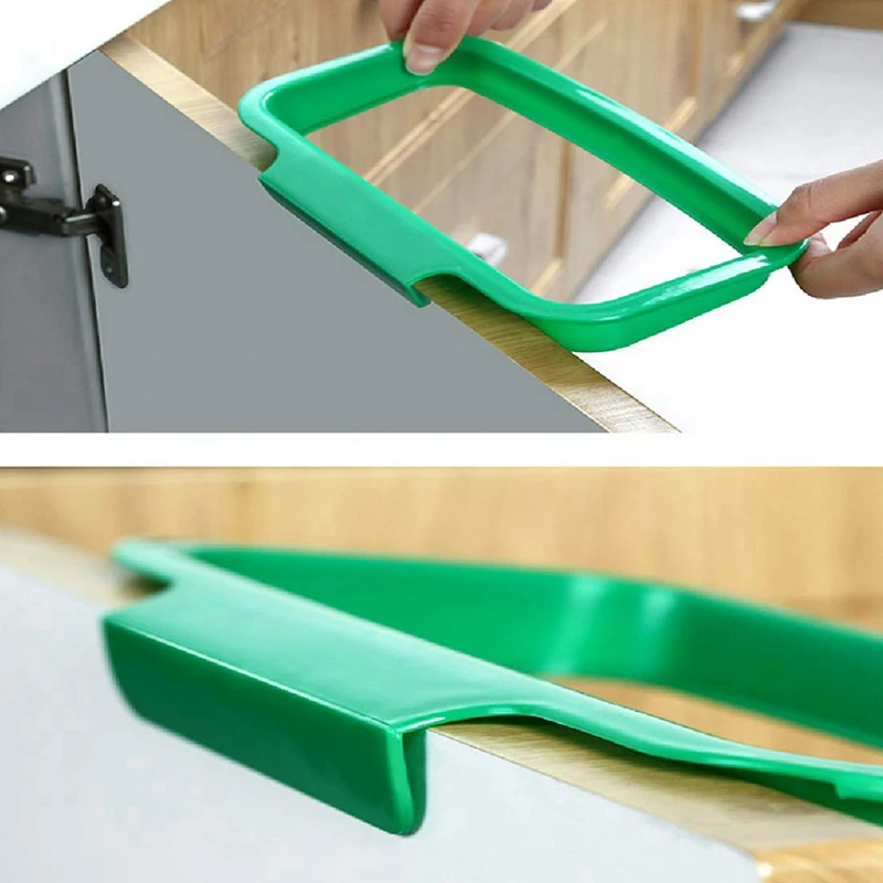 

HOT 4Pcs Brew Bags -Reusable Mesh Bag with 6Pcs Kitchen Hanging Trash Bag Holder Rack