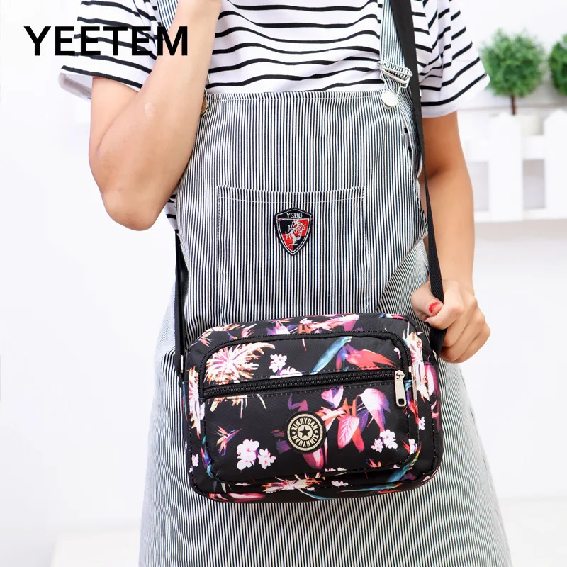 

Women's Crossbody Bags New Middle-aged Elderly Nylon Cloth Messenger Bag Manufacturers Ladies Portable Shoulder Bags