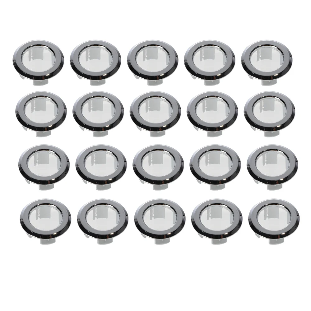 

20pcs Sanitary Sink Overflow Rings Basin Fittings Household Basin Rings