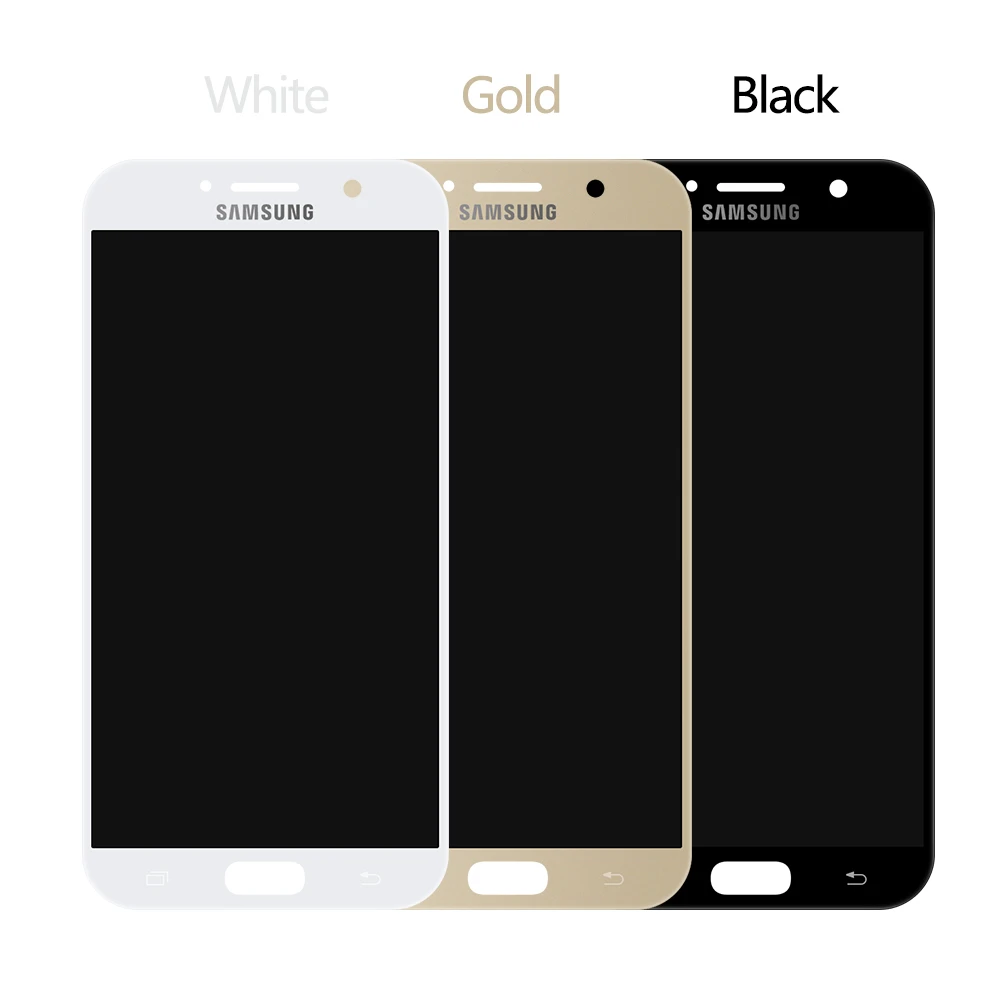A720F LCD for Samsung Galaxy A7 2017 SM-A720F A720 Display Touch Screen Digitizer Assembly Lcd | Мобильные телефоны и