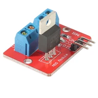 0 24v top mosfet button irf520 mos driver module for arduino mcu arm raspberry pi