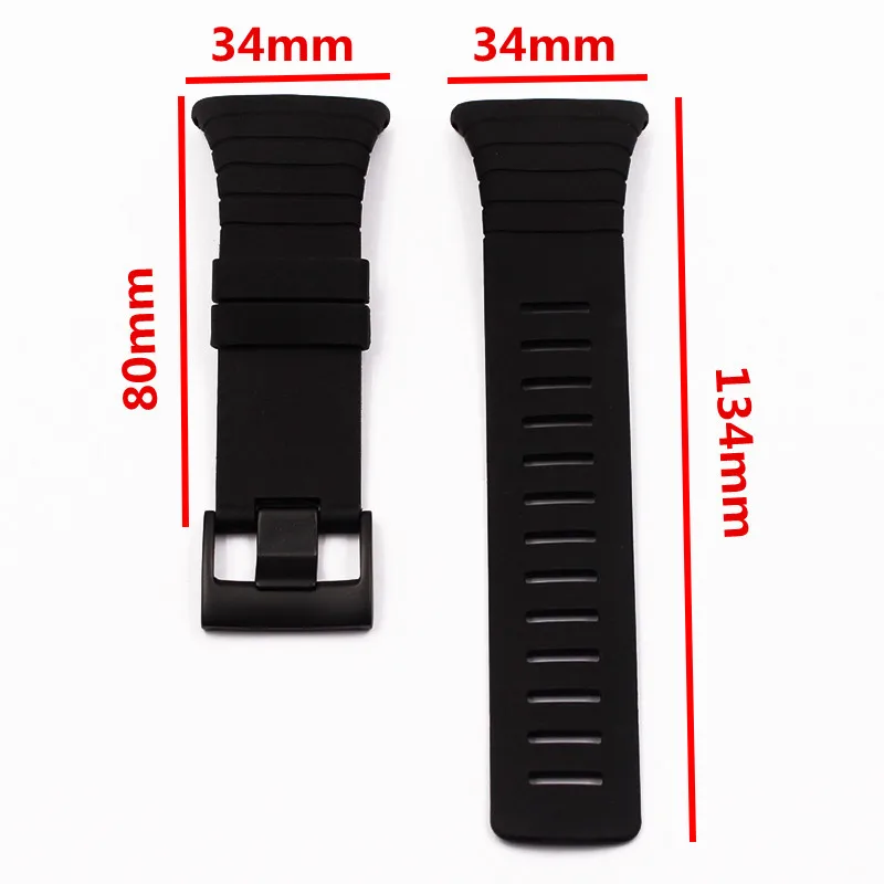 Watch accessories for SUUNTO watch belt CORE core sports outdoor climbing rubber Men's strap | Наручные часы