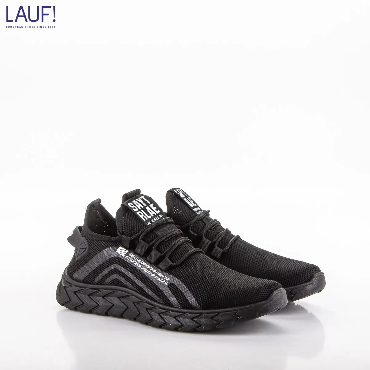 Кроcсовки мужские HS-2 black Lauf! текстиль | Обувь