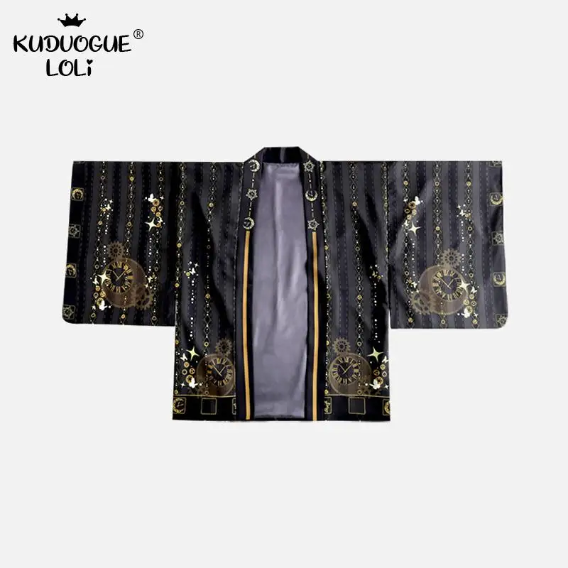 Кимоно женское в японском стиле готический кардиган бохо традиционная уличная