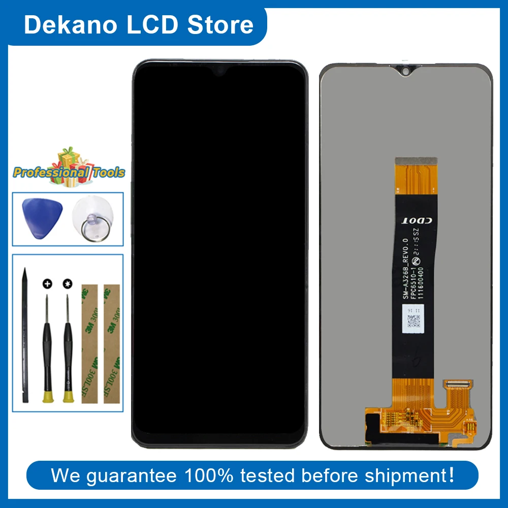 

For Samsung Galaxy A32 5G A326 SM-A326B A326BR/DS LCD Display Touch Screen Digitizer Assembly Tools Adhesive Tape