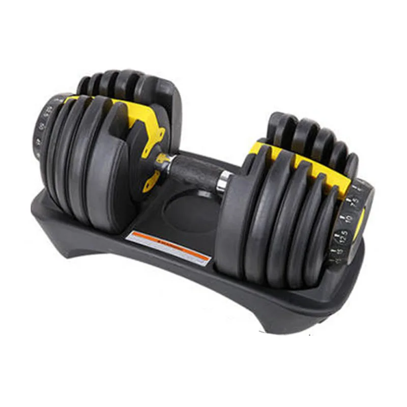 Dumbbells For Men's Fitness Muscle Trainer Adjustable Weight 15 Levels Household Weight Equipment Dumbbells For Weightlifting XB