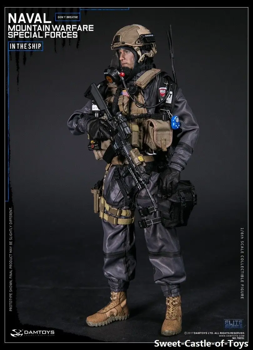 DAM 78051 1/6 DAMTOYS Военная горная война Коллекционная экшн-фигурка спецназа для
