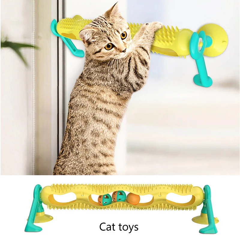 

New Lovely Cat Tree Pet Supplies Cat Toys Funny Artifact Track Ball Turntable Educational Wholesale Wheel Dog Toy Kitten Lucky