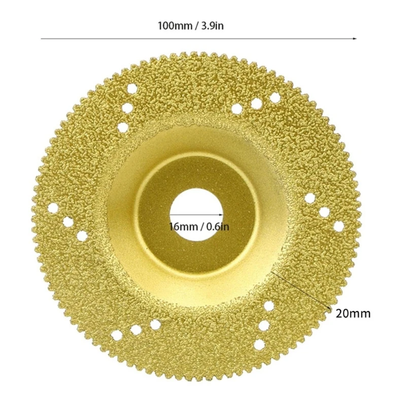 

Grinding and Sanding Discs for Rotary Tools Porcelain Cutting Disc Diamond Cutting Disc Saw Blade for Carpenters