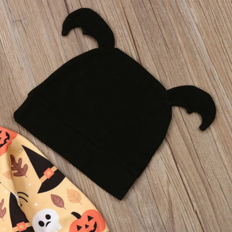 Хэллоуин 3 предмета свитер с длинными рукавами для маленьких мальчиков и девочек