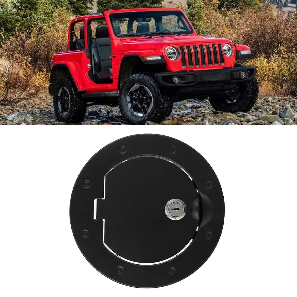 Алюминиевая крышка топливного бака с замком Автомобильный Аксессуар подходит