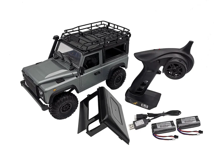

1:12 Scale MN Model RTR Version WPL RC Car 2.4G 4WD MN99S MN99-S RC Rock Crawler D90 Defender Pickup Remote Control Truck Toys