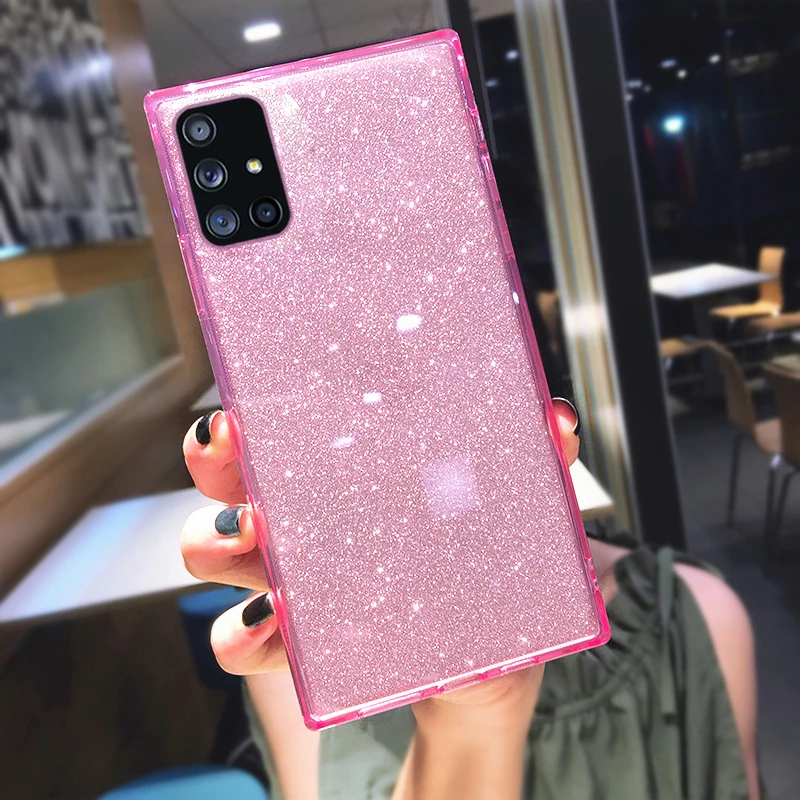 Чехол-накладка LOVECOM для Samsung S20FE S20 S21 Plus S9 S10 A50 A70 A51 A71 прозрачный из ТПУ | Мобильные