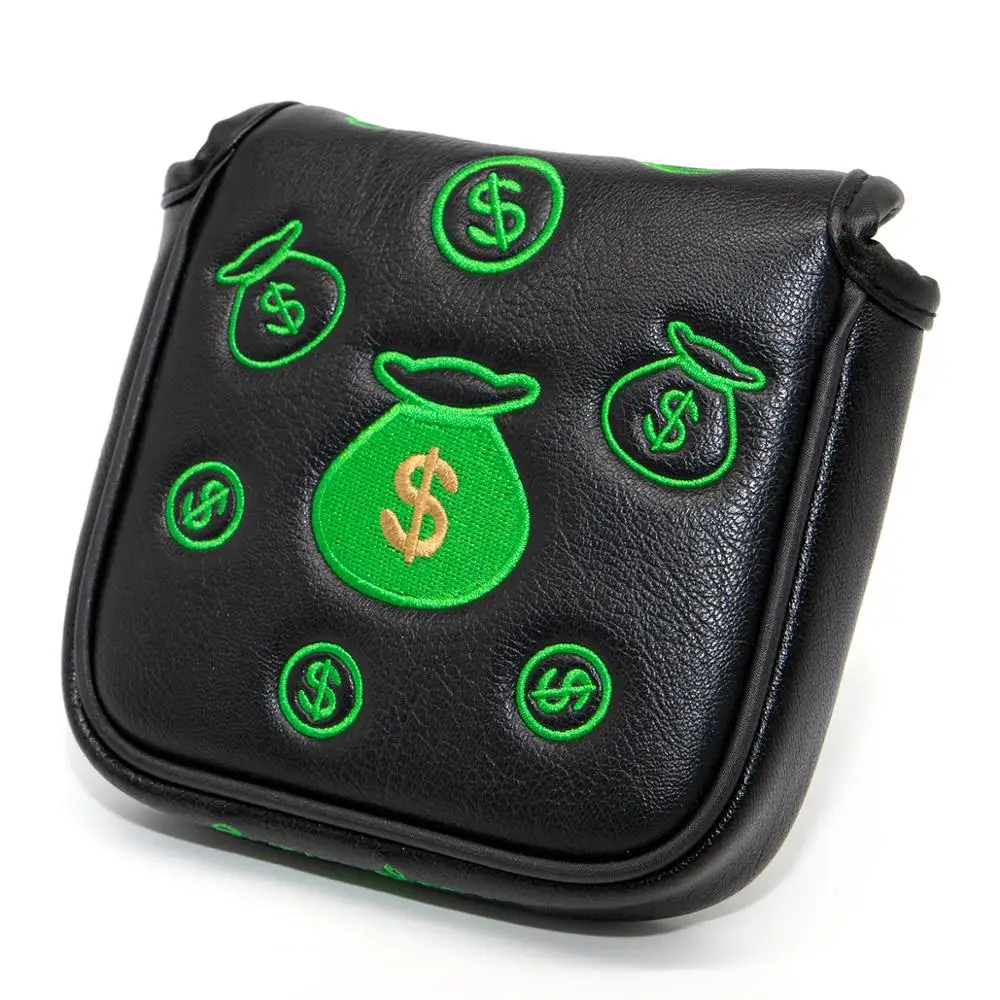 Чехол для клюшек гольфа чехлы (квадратный) из искусственной кожи с магнитным