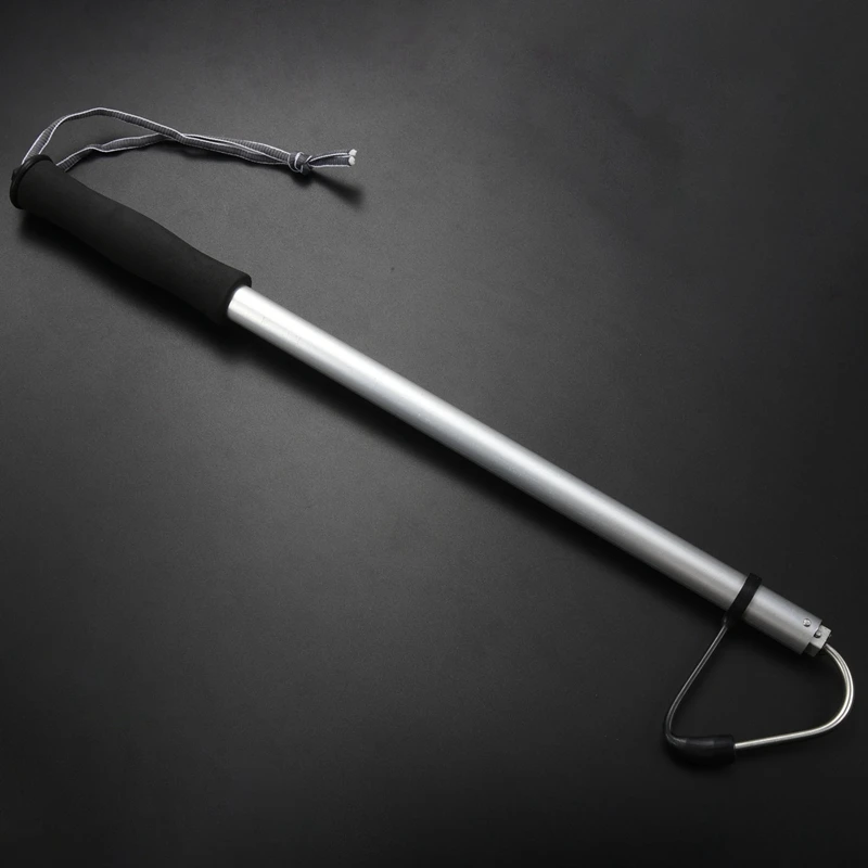 

120cm Telescopic Hook Fish Spear Hooks Control Fishing Tackle Tool & Telescopic Fishing Rods Tripod Stand