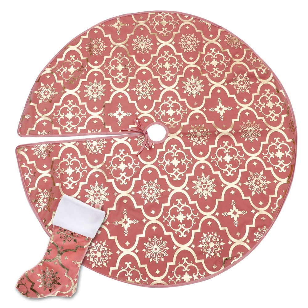 

Юбка на рождественскую елку, украшение 120 см, ковер на рождественскую елку, украшения на новогоднюю елку, домашний декор для новогодней вече...