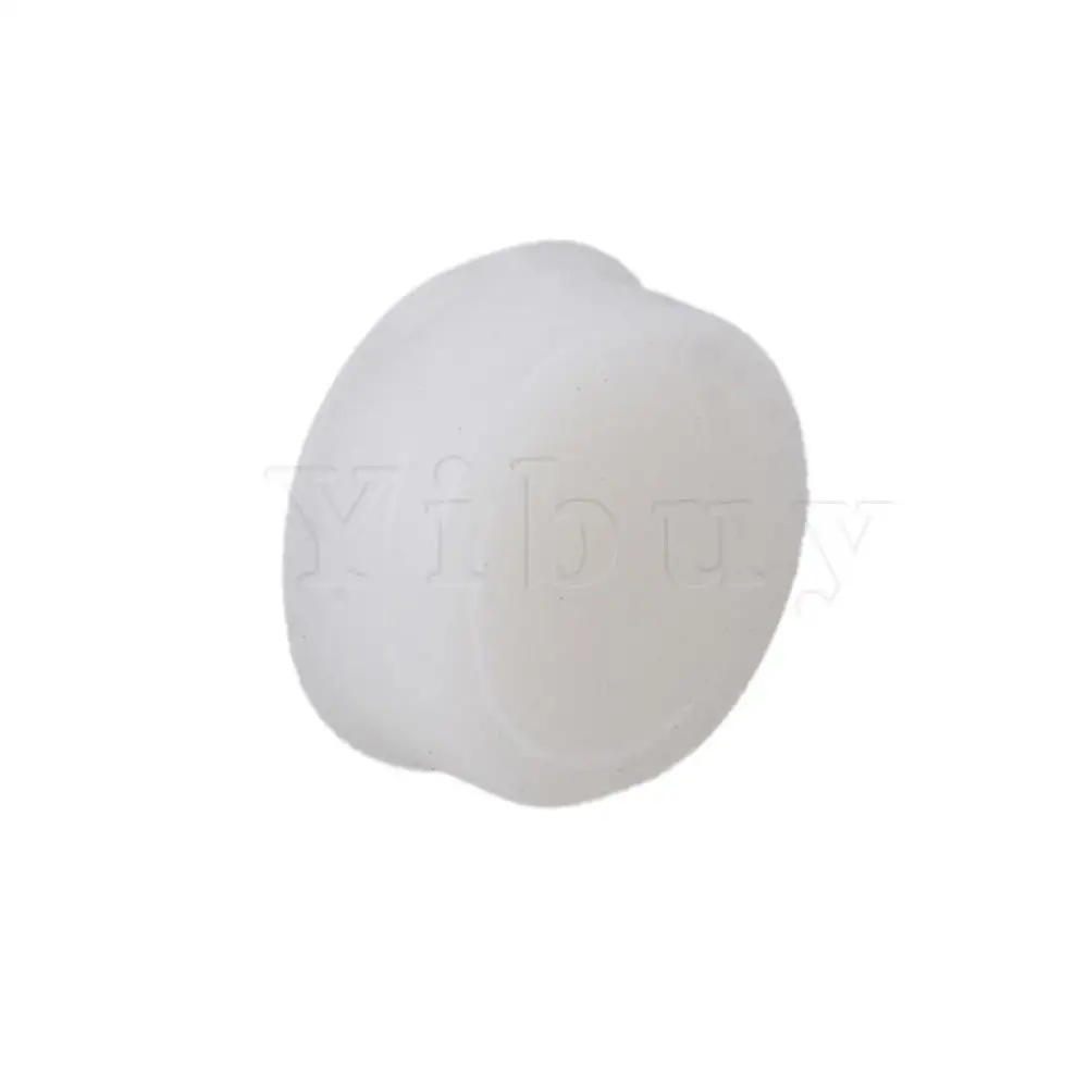 Yibuy 50pcs Universal Silicone Plugs for Open Flute Music Tool White 7.5x2.6mm | Спорт и развлечения