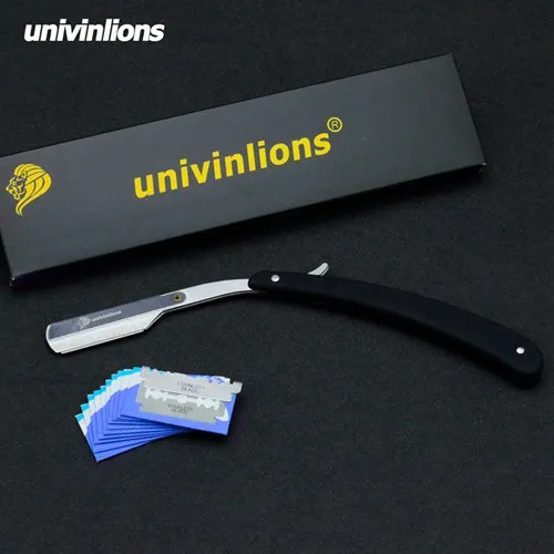 Univinlions ABS пластиковая Мягкая Ручка Складная острое лезвие бритва палка для мужчин и женщин для бритья нож борода лицо область подмышек тело - Цвет: B-2D 10blades